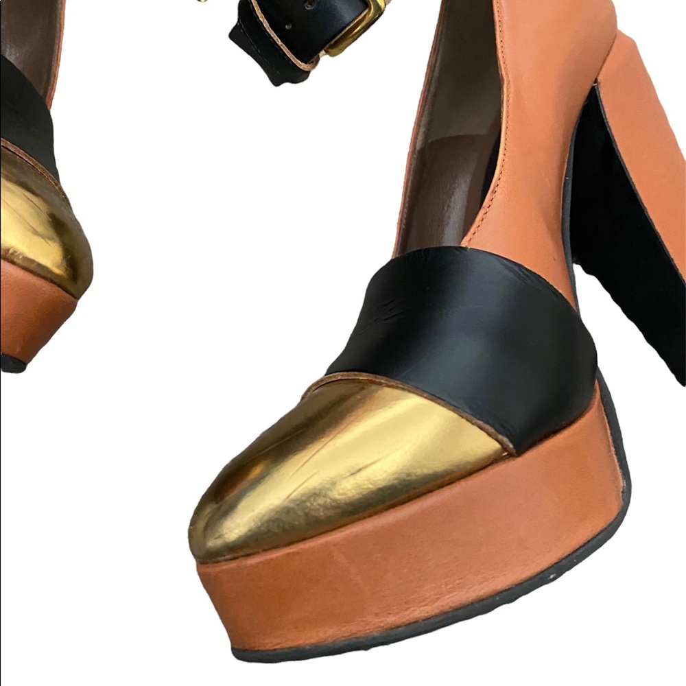 Marni  ankle strap 5" heel pumps size 6 - Picture 6 of 6